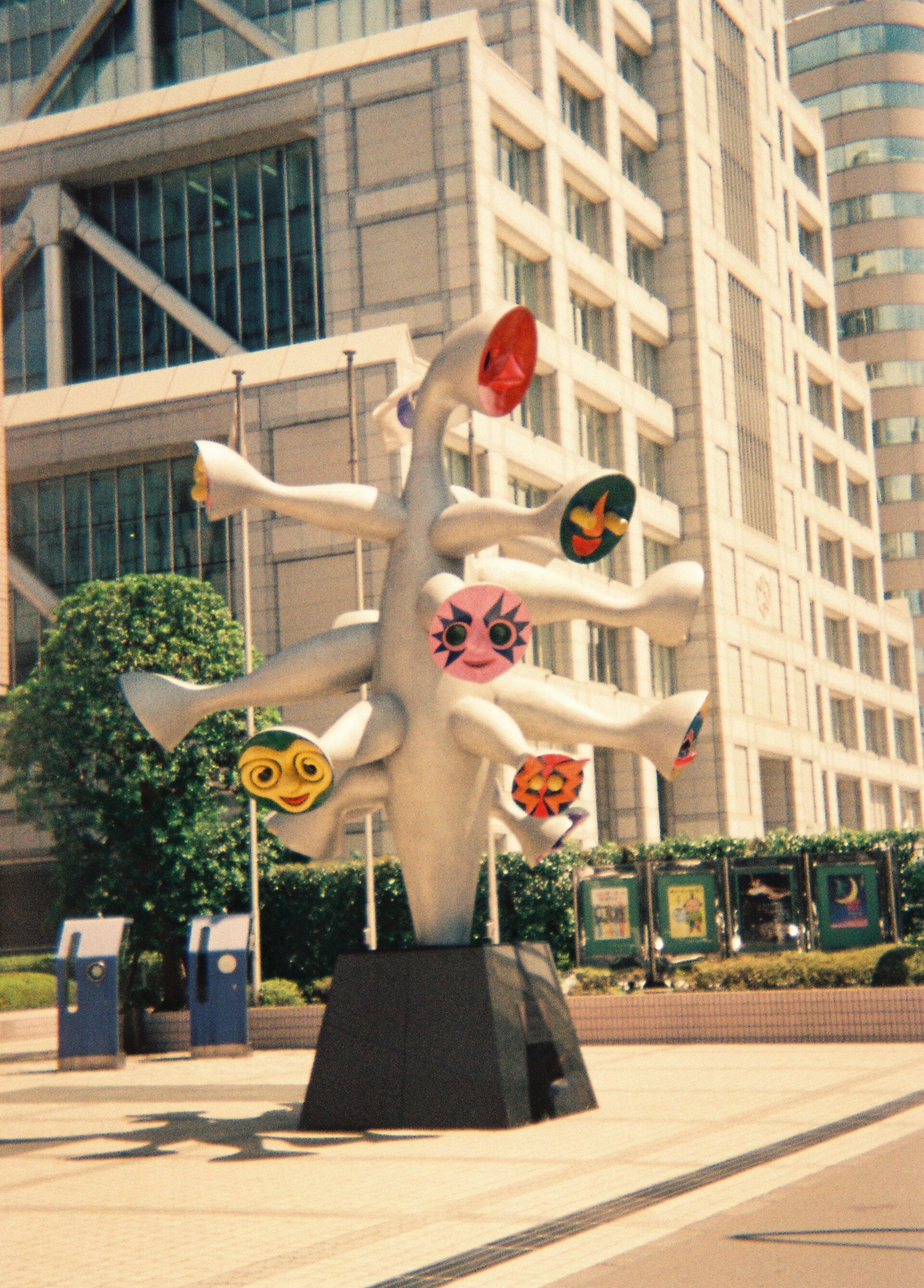 Public space urban design high-rise building